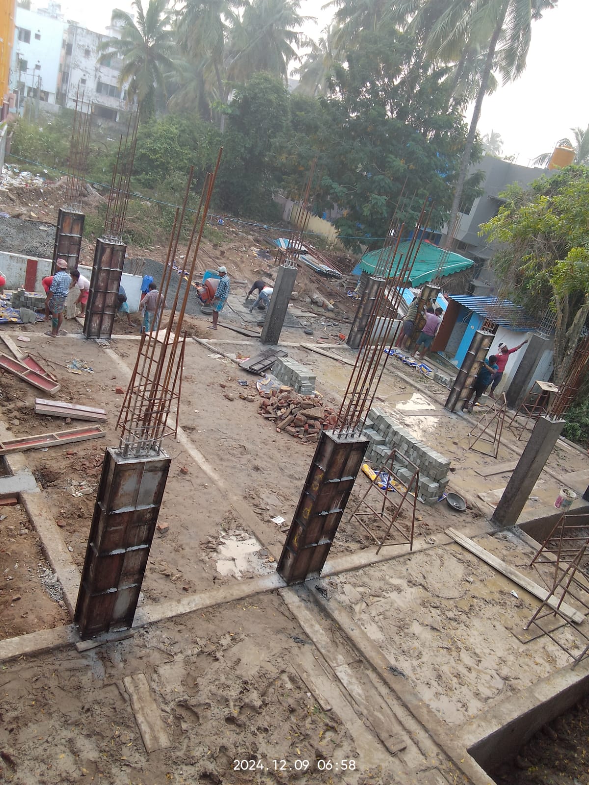 Column concrete