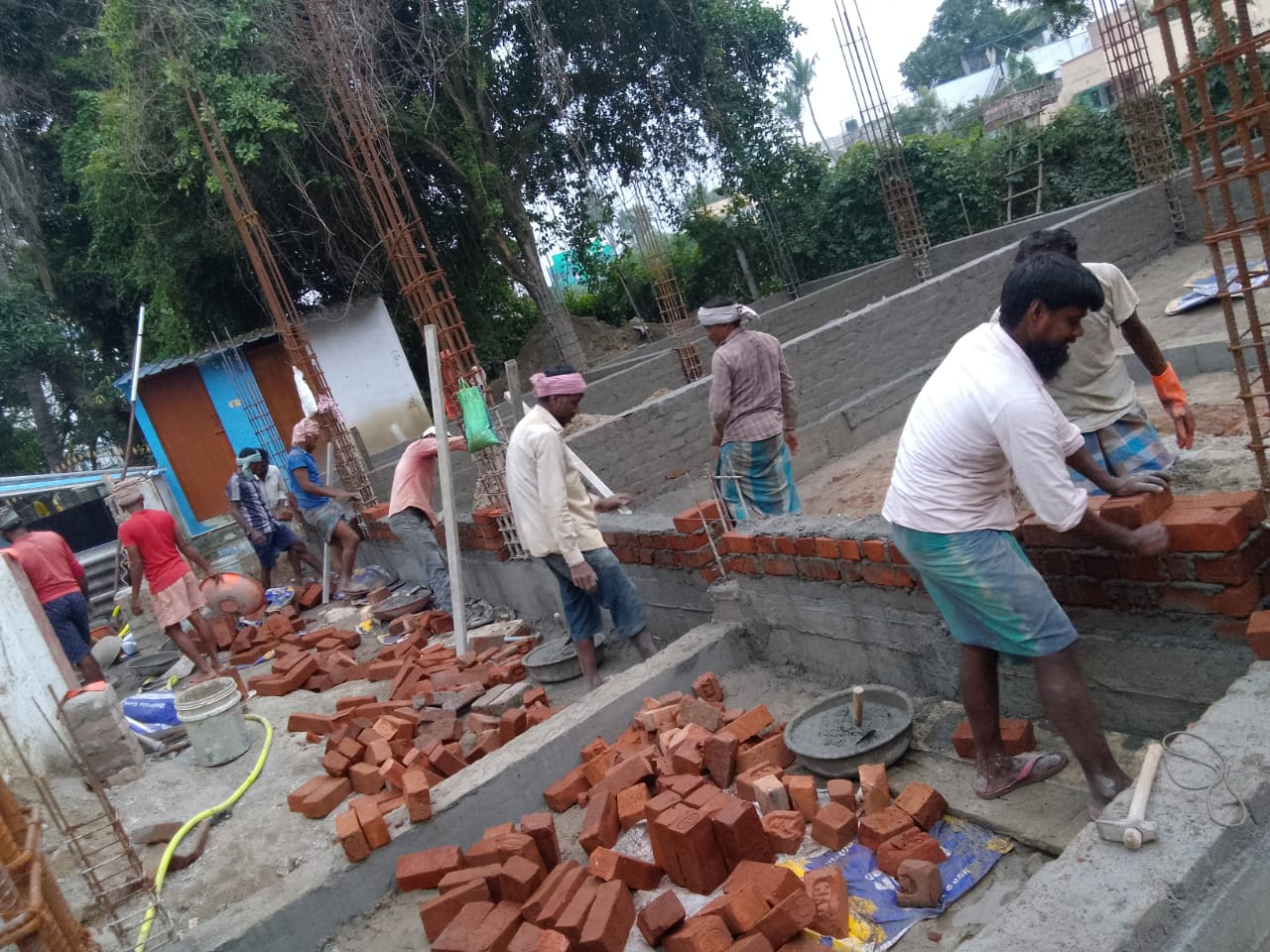 Masonry work